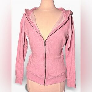 Pink Zip-Up Hoodie for Women